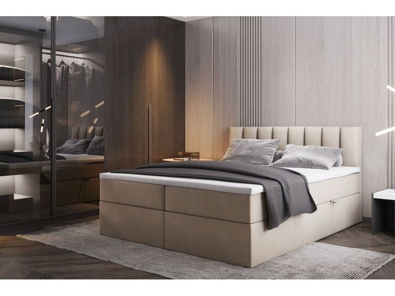 TRADA Boxspringbett PALERMO mit Topper - günstig online kaufen