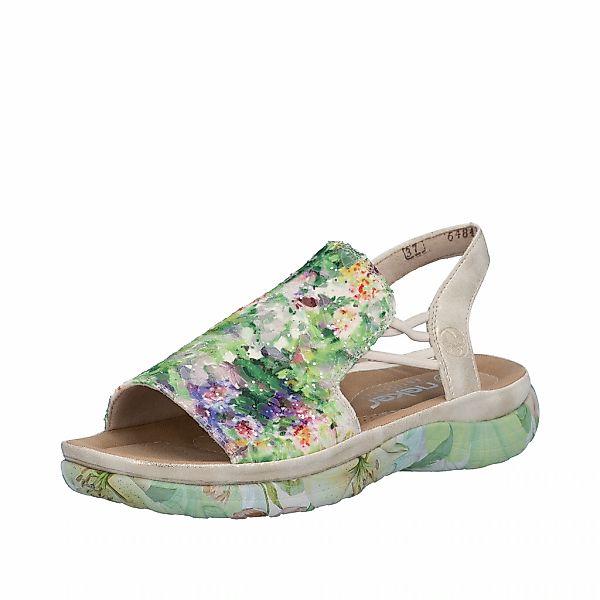 Rieker Sandale Sommerschuh, Schlupfschuh mit seitlichen Gummizügen für gute günstig online kaufen
