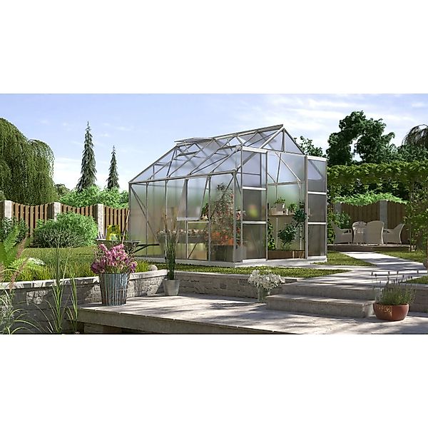 Vitavia Gewächshaus Jupiter 8300 Alu 8,3 m² inkl. Fundament günstig online kaufen