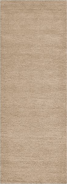 THEKO Läufer "Gabbeh Uni, Handgefertigt, Teppich, meliert, reine Wolle," re günstig online kaufen