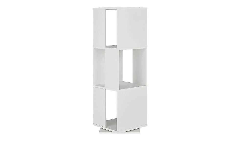 Drehregal  Bergamo - weiß - 34 cm - 108 cm - 34 cm - Sconto günstig online kaufen