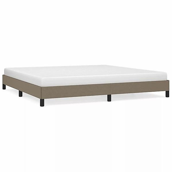 vidaXL Bettgestell Taupe 200x200 cm Stoff Modell 31368300 günstig online kaufen