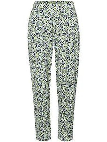 Knöchellange Bundfalten-Hose Karla Green Cotton weiss günstig online kaufen