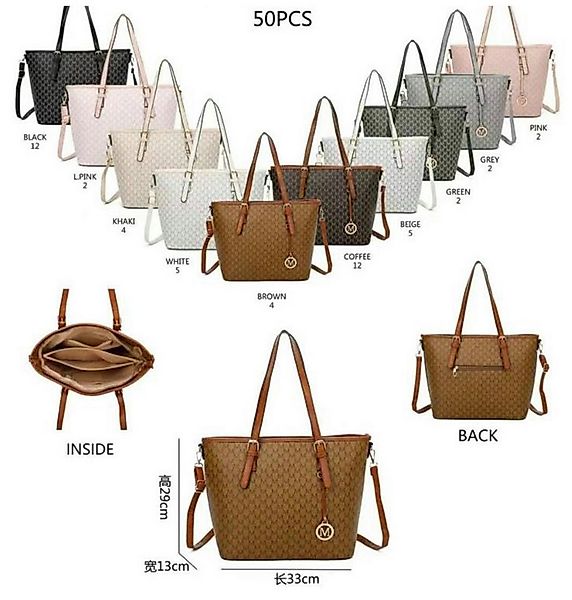 Sonderpostendiscount Handtasche Damenhandtasche Shopper verschiedene Farben günstig online kaufen