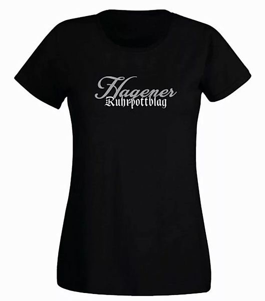 G-graphics T-Shirt Hagener Ruhrpottblag Slim-fit Damen T-Shirt mit Ruhrgebi günstig online kaufen