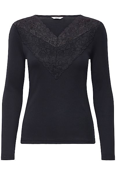 b.young Longsweatshirt "Longtop BYPIRENI LACE TOP -" günstig online kaufen