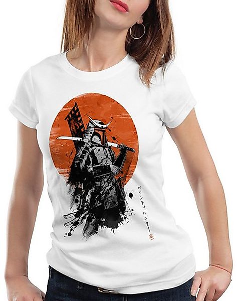 style3 T-Shirt Samurai Hunter mando kopfgeldjäger star mandalorian wars günstig online kaufen