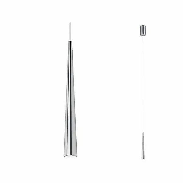 Paulmann LED Pendelleuchte »Gutta 1x7W Alu gebürstet 230V Metall«, 1 flammi günstig online kaufen