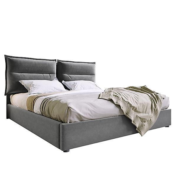 REDOM Polsterbett Hydraulisch Doppelbet (Stauraumbett 140x200cm), günstig online kaufen