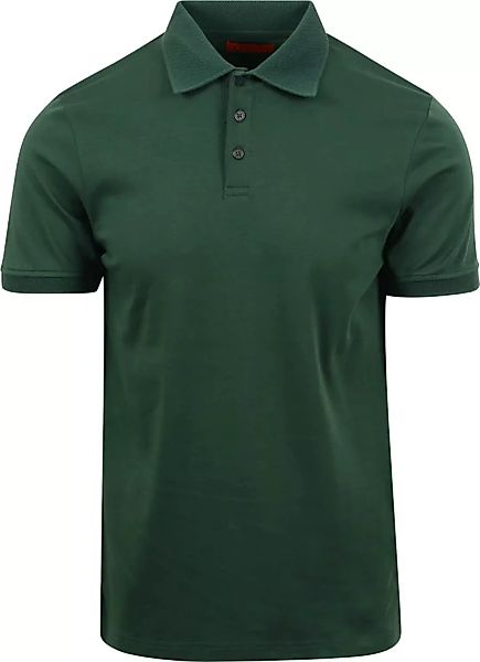 Suitable Liquid Poloshirt Dunkelgrün - Größe L günstig online kaufen