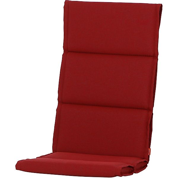 Siena Garden Auflage Hochl. Stella Rot ca. 120x48x6 cm günstig online kaufen