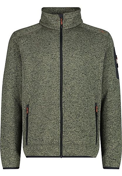 CMP Strickfleecejacke MAN JACKET SAGE-ANTRACITE günstig online kaufen