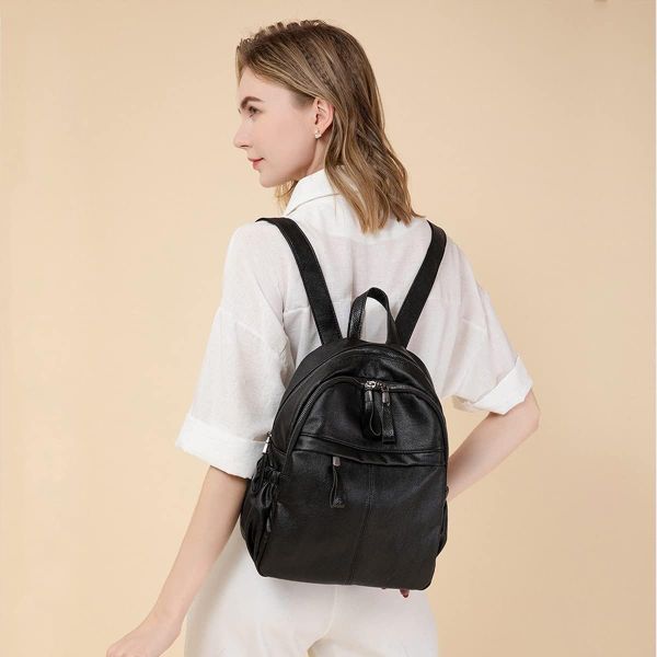 Coonoor Freizeitrucksack Daypack Damen leder Wasserdicht günstig online kaufen