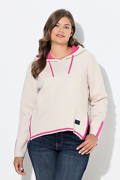 Laurasøn Strickpullover Strick-Hoodie Doubleface Kapuze Langarm günstig online kaufen