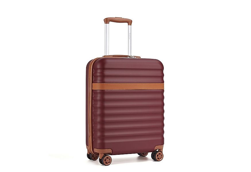 KONO Trolley Handgepäck Koffer Reisekoffer von ABS+PC Hartschalenkoffer günstig online kaufen