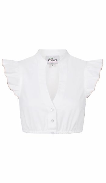 Nübler Dirndlbluse "Dirndlbluse kurzarm Carla" günstig online kaufen