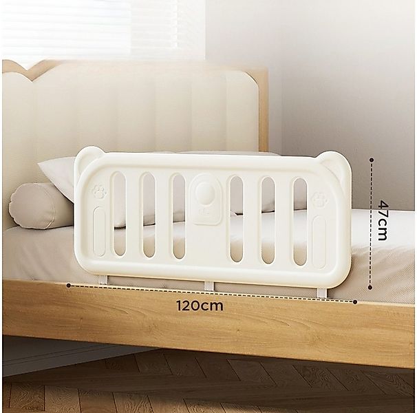 habeig Babybett Bettgitter Babygitter 120x47cm Rausfallschutz extrem stabil günstig online kaufen
