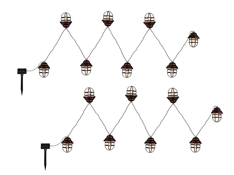 GLOBO LIGHTING LED Solarleuchte, Tageslichtsensor, LED günstig online kaufen