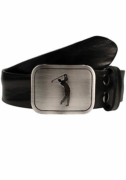 Rettungsring Gürtel Ledergürtel mit austauschbarer Schließe "Golfer Satinie günstig online kaufen