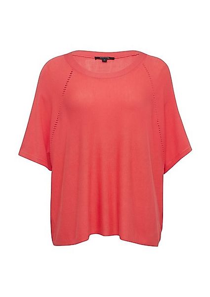 Comma Kurzarmshirt Kurzärmeliger Strickpullover im Loose Fit günstig online kaufen
