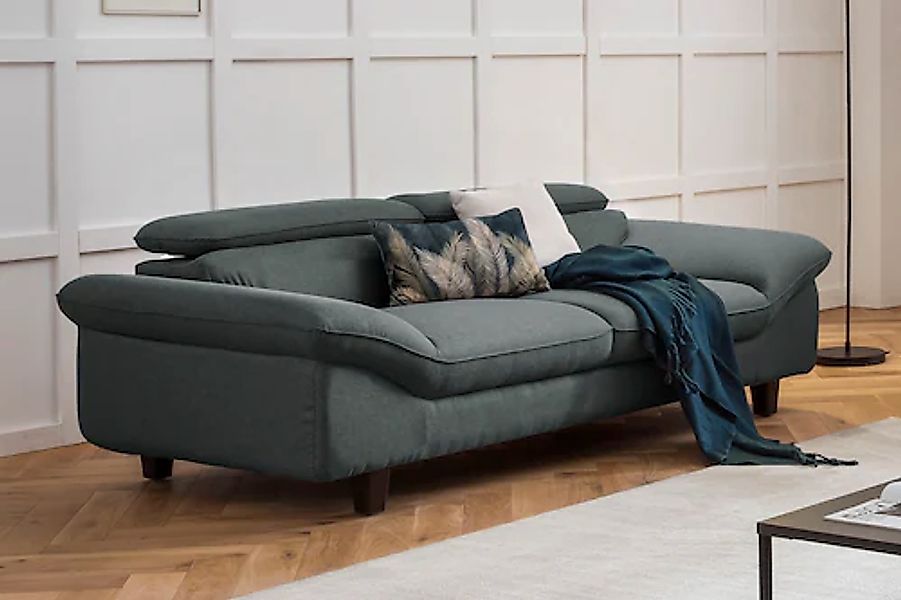 Home affaire 2-Sitzer »Pilot«, Big-Sofa mit Kopfteilverstellung günstig online kaufen