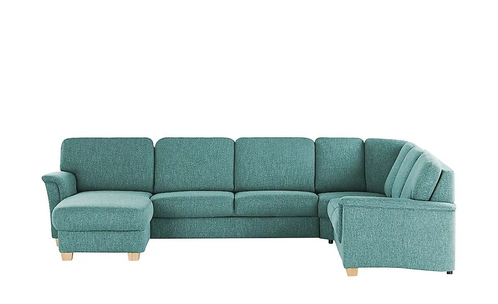 smart Wohnlandschaft  Valencia ¦ türkis/petrol ¦ Maße (cm): B: 341 Polsterm günstig online kaufen