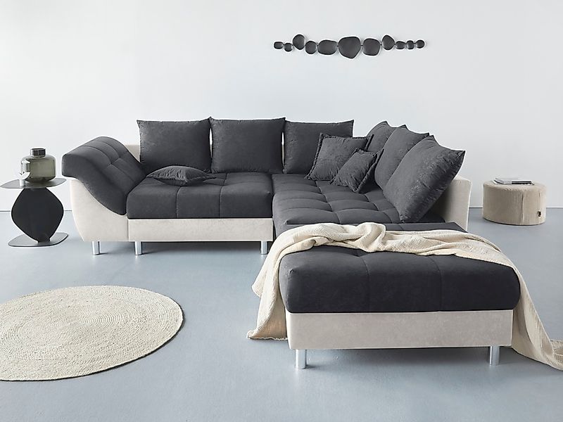COLLECTION AB Ecksofa "(Spar-Set) Innsbruck L-Form und Hocker", (Spar-Set), günstig online kaufen