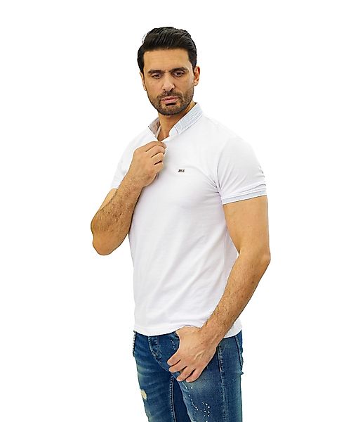 Denim Distriqt Poloshirt Sommer Poloshirt Polo-Shirt günstig online kaufen