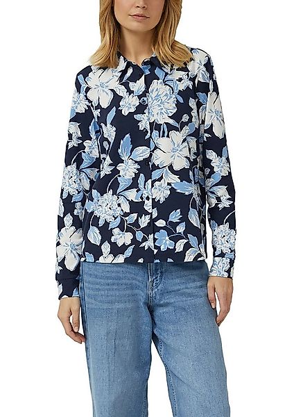 s.Oliver Langarmbluse mit Allover-Druck günstig online kaufen