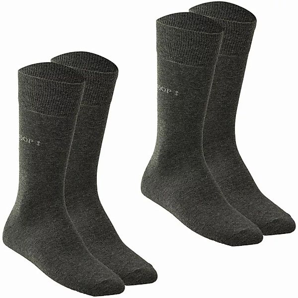 JOOP! Herren Socken 4 Paar, Basic Soft Cotton Sock 4-Pack, Einfarbig - Farb günstig online kaufen