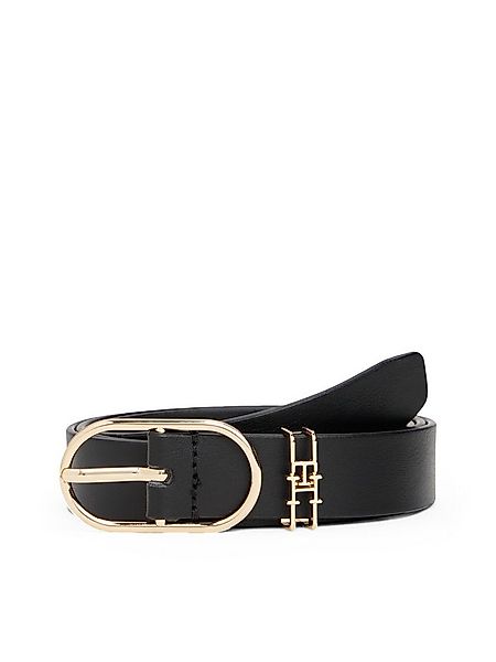 Tommy Hilfiger Ledergürtel TH FEMININE 2.5 cm breit Größenverstellbar günstig online kaufen