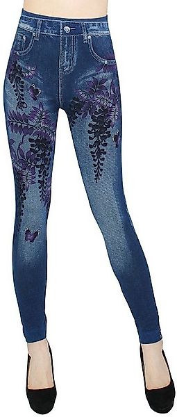 dy_mode Thermoleggings Thermo Leggings Damen Jeggings Gefüttert Thermoleggi günstig online kaufen