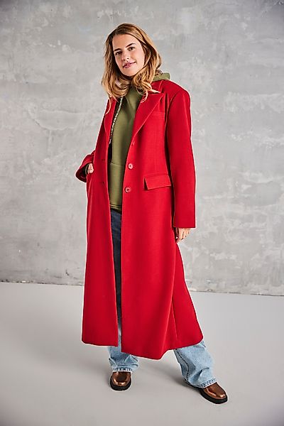 ONLY Langmantel "ONLNANCY LIFE LONG FITTED COAT CC OTW" günstig online kaufen