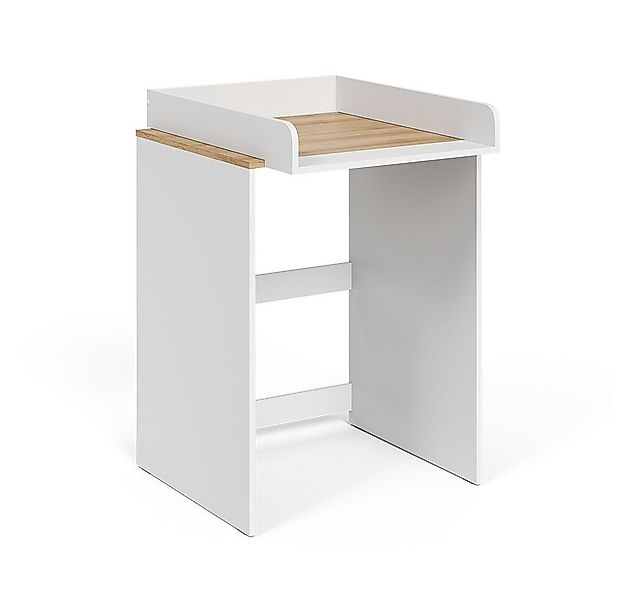 Vicco Waschmaschinenumbauschrank Viktor, Weiß/Artisan, 68 x 88.2 cm 2 Teile günstig online kaufen