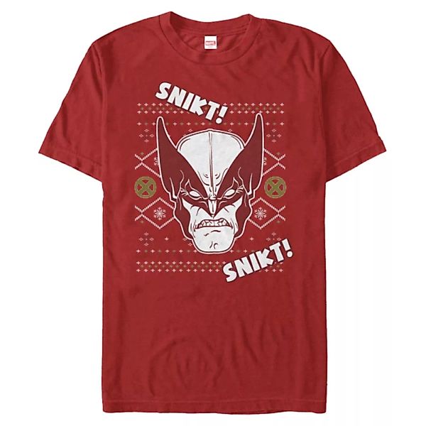 Marvel - X-Men - Wolverine Sweater - Weihnachten - Männer T-Shirt günstig online kaufen