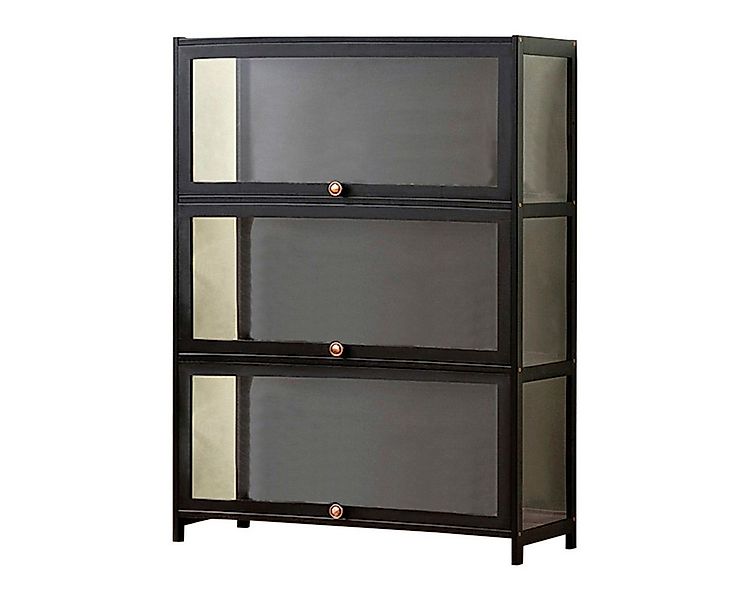 CHZIMADE Vitrine Acryltransparenter Vitrine, Bambus - Sammlungsvitrine (1-S günstig online kaufen