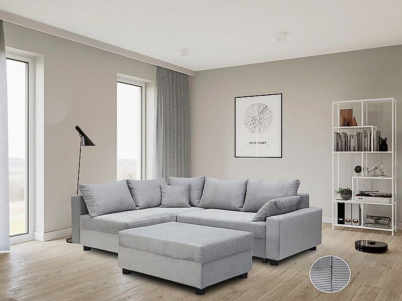COLLECTION AB Ecksofa Parma L-Form, mit günstig online kaufen