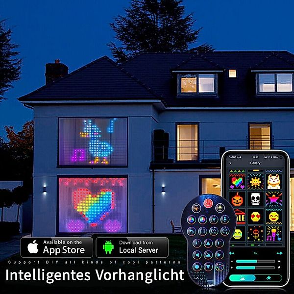 PRIISF LED-Lichterkette LED Weihnachten Beleuchtung Deko günstig online kaufen