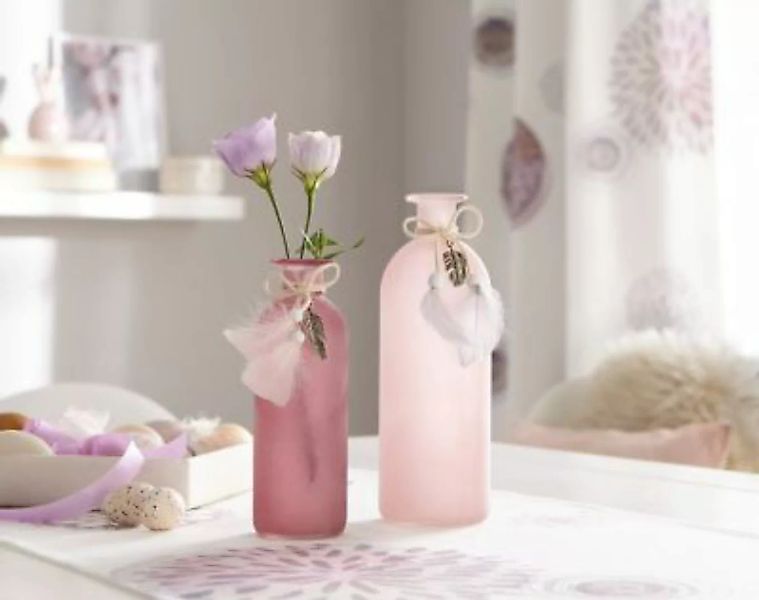 HOME Living Deko-Vase SPAR-SET 2x Berry Vasen bunt günstig online kaufen