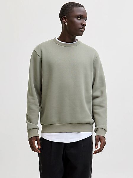 Jack & Jones Sweatshirt "JJEBRADLEY mit Rippbündchen für Alltag und Freizei günstig online kaufen