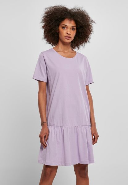 URBAN CLASSICS Shirtkleid "Urban Classics Damen Ladies Valance Tee Dress" 1 günstig online kaufen