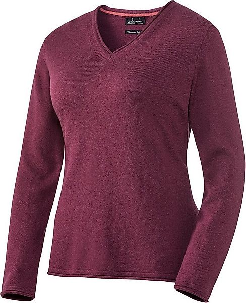 Emilia Parker V-Ausschnitt-Pullover anschmiegsam weich und leicht dank hoch günstig online kaufen