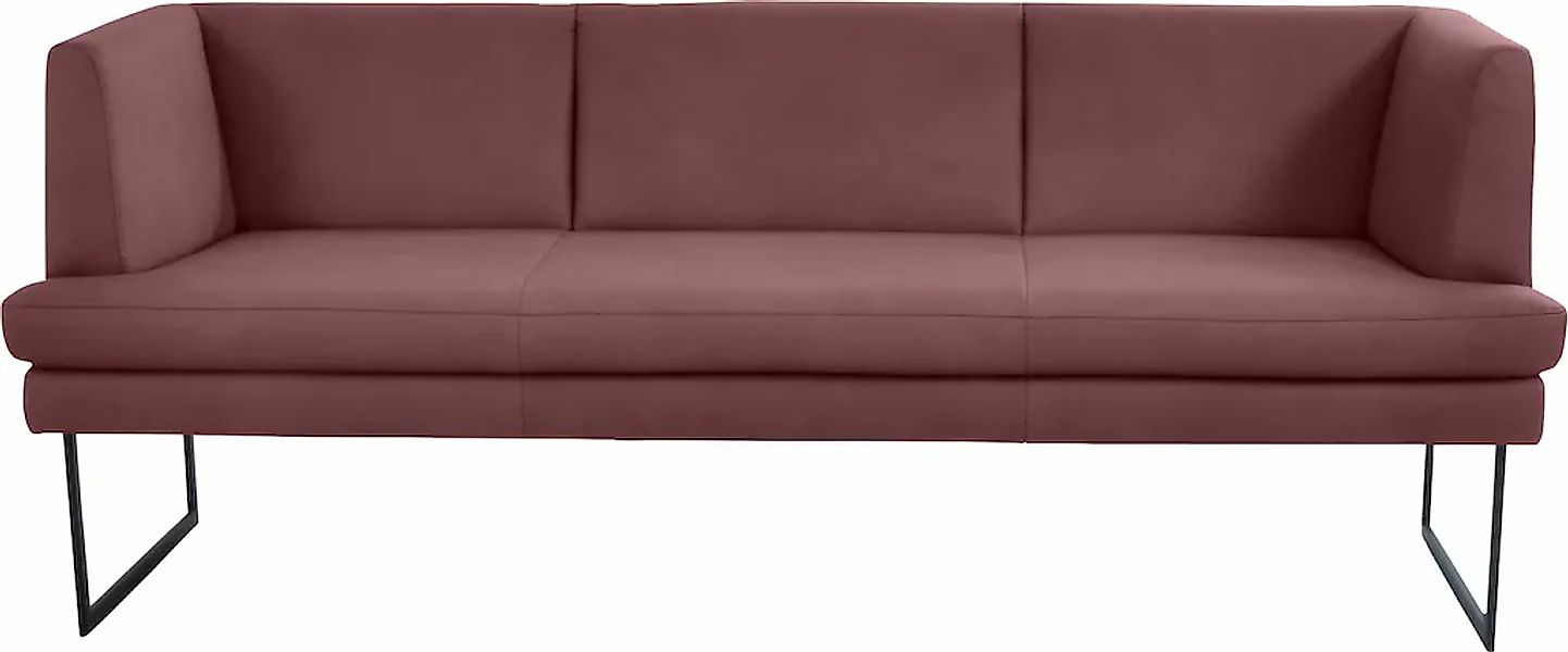 K+W Komfort & Wohnen Polsterbank "Cube", Hammerkissenoptik, 2 Breiten, Meta günstig online kaufen