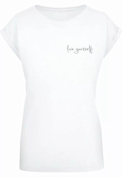 Merchcode T-Shirt Merchcode Damen Ladies Love Yourself T-Shirt (1-tlg) günstig online kaufen