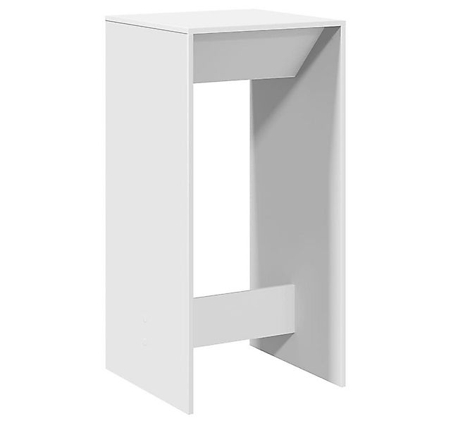 vidaXL Esstisch Bartisch Weiß 51x50x103,5 cm Holzwerkstoff (1-St) günstig online kaufen