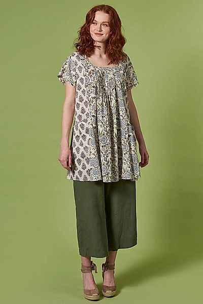 Himalaya Clothing Tunika Luftige Damen Bluse mit Blumenmuster - Sommertunik günstig online kaufen