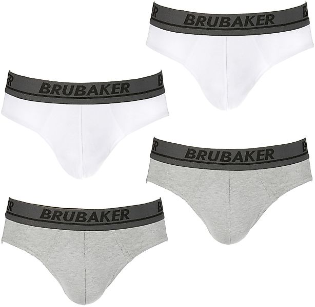 BRUBAKER Slip 4er Pack Herren Komfort günstig online kaufen