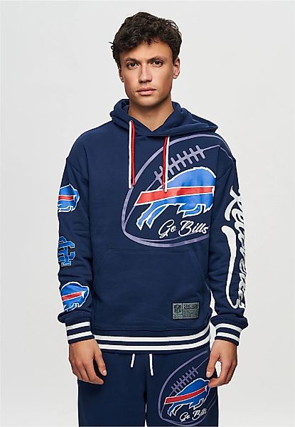 Recovered Kapuzensweatshirt "NFL Bills Go Bills", für Buffalo Bills-Fans günstig online kaufen