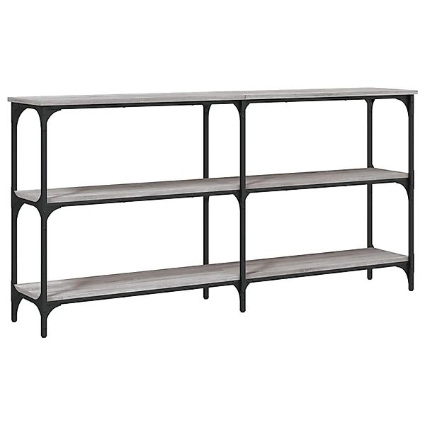 vidaXL Beistelltisch Konsolentisch Grau Sonoma 150x29x75 günstig online kaufen