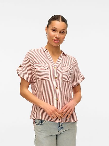 Vero Moda Hemdbluse VMBUMPY S/S SHIRT günstig online kaufen